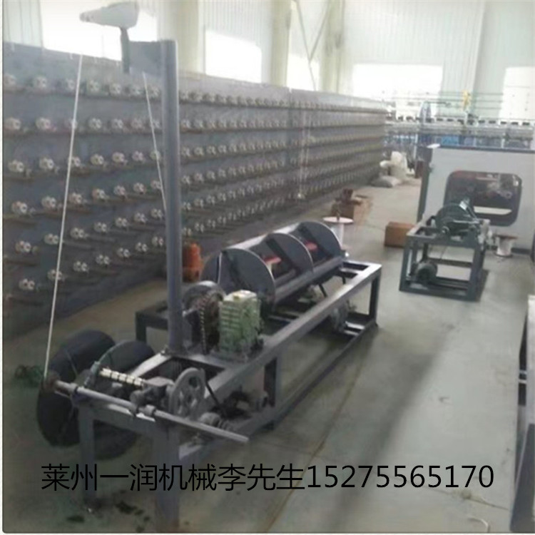 一润机械黄金绳制绳机组  高质量布条绳机