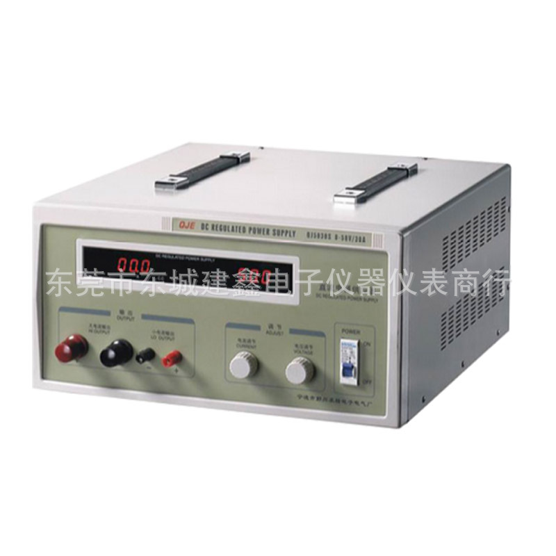 求精QJ3030S单路大功率老化测试线性可调直流电源，恒压恒流