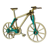 Деревянный велосипед с лазером, трехмерная реалистичная детская головоломка, конструктор, игрушка, подарок на день рождения