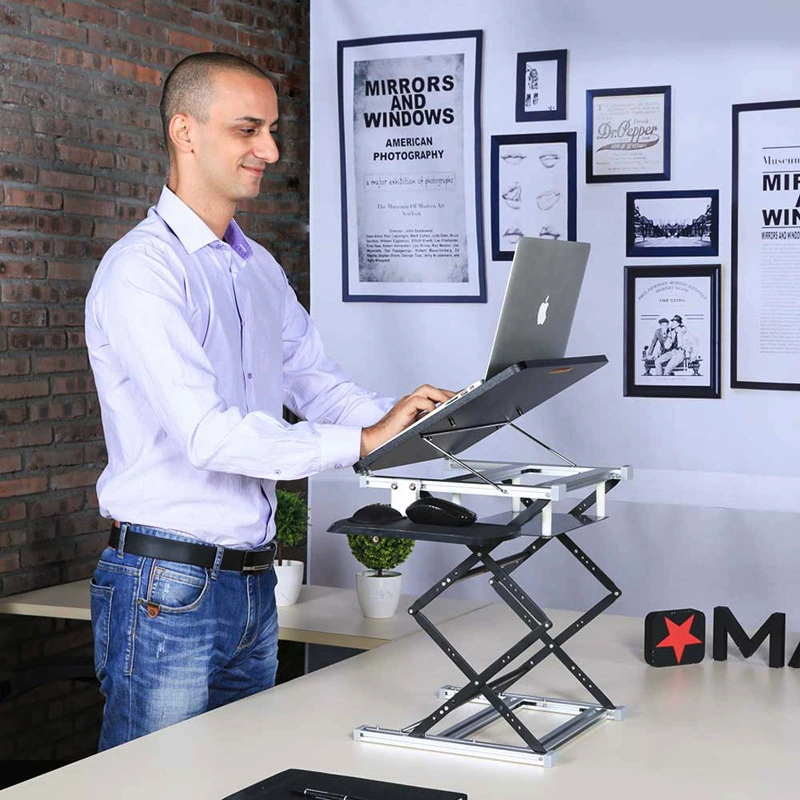 Стоячий компьютерный стол можно поднять и стоящая офисная платформа с обеденным столом S5 для подъемной подставки стоя