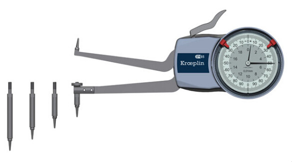 德国kroeplin 指针内径卡规 H2M50
