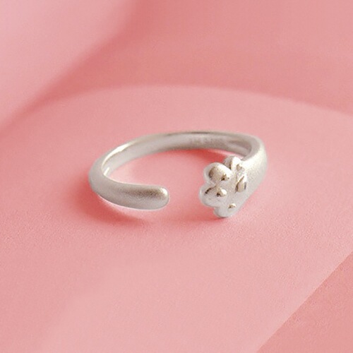 Original Design Minimalist Cute Cat Ring for Girls, Korean and Japanese Trendy Students, Gift for Your Girlfriend