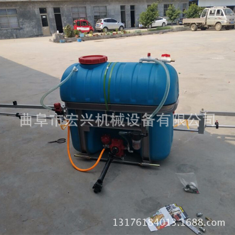 蔡甸区四轮车拖拉机后悬挂打药机 皮带式拖拉机喷雾器厂家促销