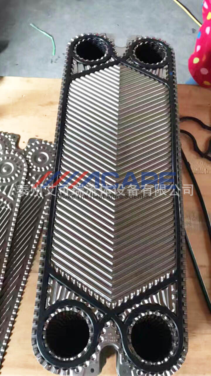 供应船用造水机JWC-P26密封垫片 钛合金板片