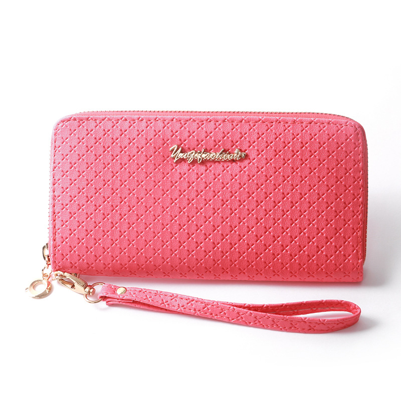 Korean-style Embossed Zipper Wallet display picture 17