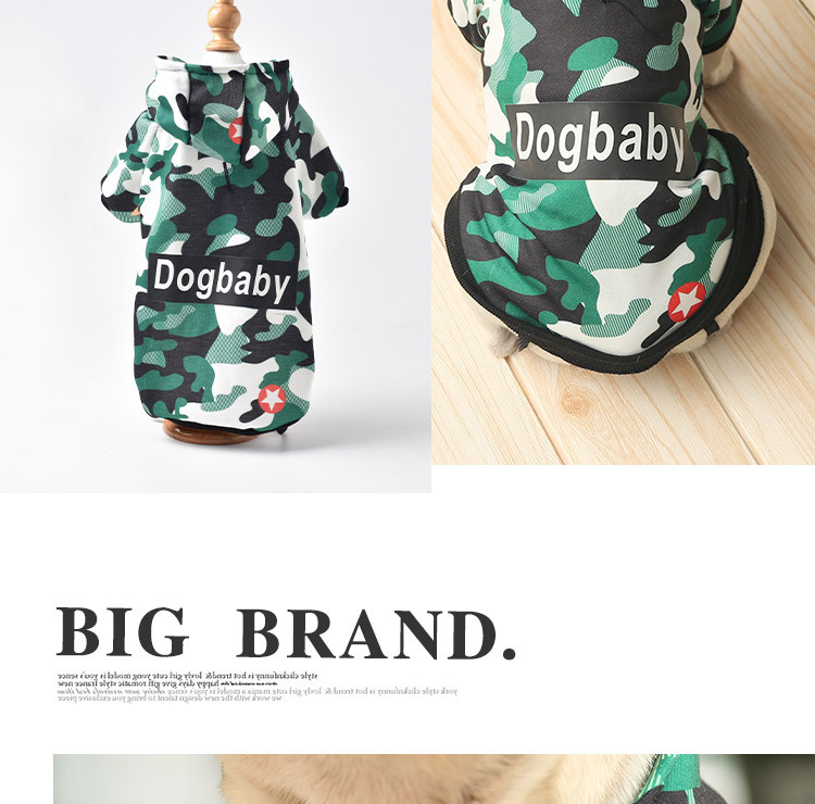 Sudadera con capucha camuflaje para perros pequeños ropa invierno_voghion.com