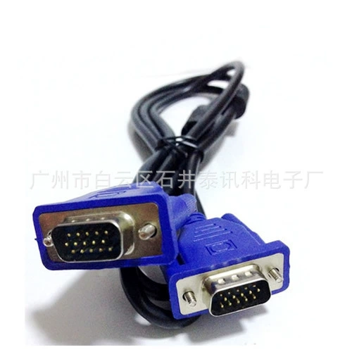 VGA-кабель 3+5, компьютерное подключение, дисплей, ТВ экран, сигнальный провод, 15-конт VGA кабель