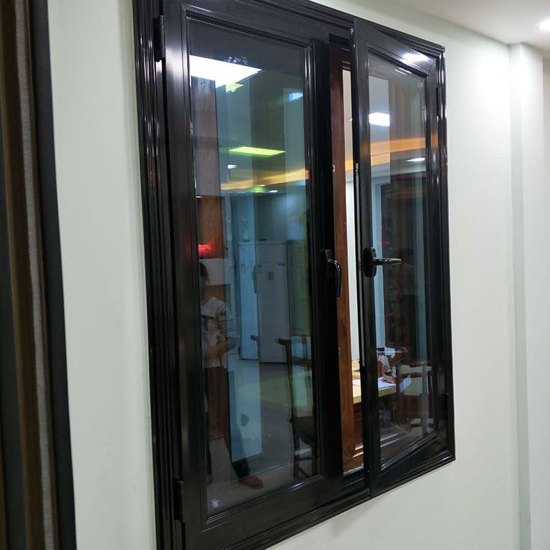 Factory direct supply 40 Edge-covered Broken Bridge aluminum casement window sealing balcony high-end aluminum alloy window anti-theft screen window aluminum doors and windows Factory direct supply 40 Edge-covered Broken Bridge aluminum casement window sealing balcony high-end aluminum alloy window anti-theft screen window aluminum doors and windows