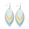 Fashionable polyurethane ethnic earrings, Amazon, European style, ethnic style