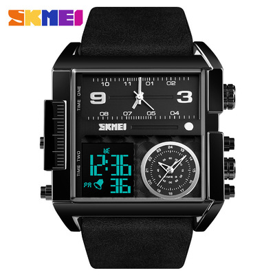 skmei Southeast Asia Explosive money square Dial man business affairs Spreadsheet Cross border Specifically for multi-function Water table