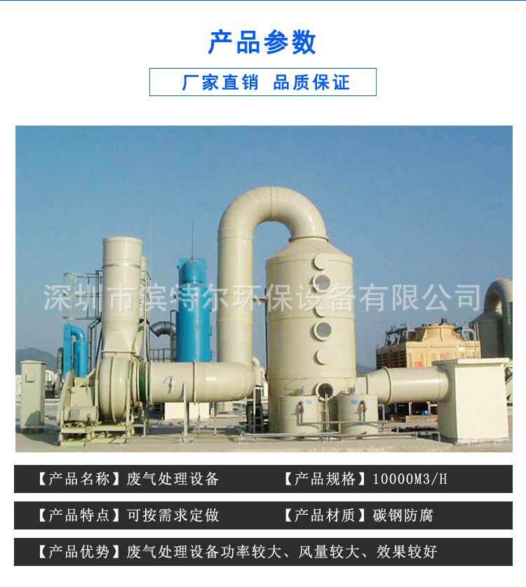 深圳东莞酸碱废气、有机废气处理，深圳滨特尔项目总承包商