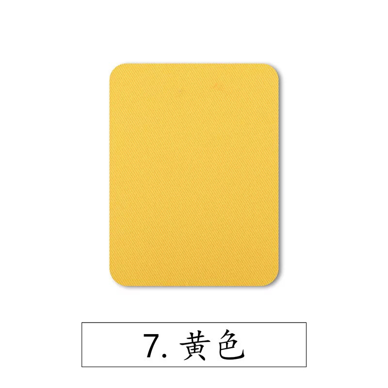 Color rectangular imitación Denim parche de planchado parche rodilla codo parche decorativo parche de tela de corte casual