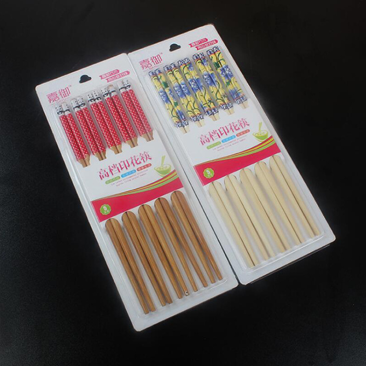 The new 5 household non-slip chopsticks suit personality Bamboo hotel chopsticks suit adult chopsticks Manufactor Direct selling