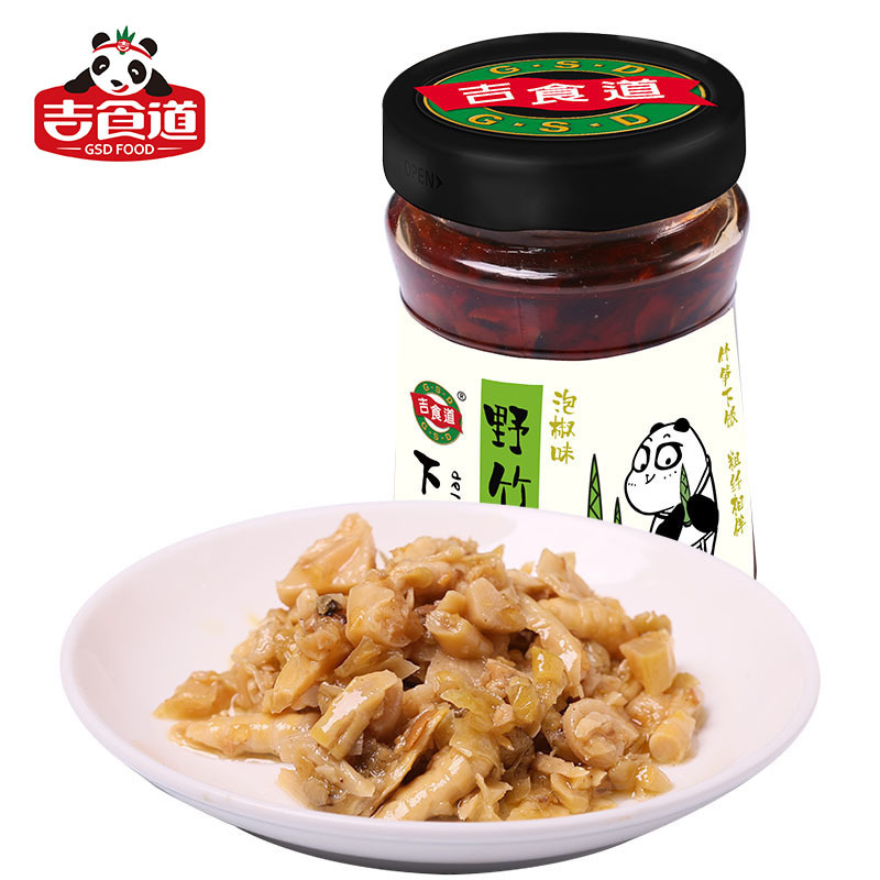 Place of Origin Source of goods factory Direct selling Sichuan Province specialty wild Chunsun Pickle flavor Wild bamboo shoots Serve a meal 210g