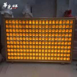 宝殿 寺庙 大殿 寺院 千宫殿 观用佛堂壁灯式千佛灯 壁式光明灯