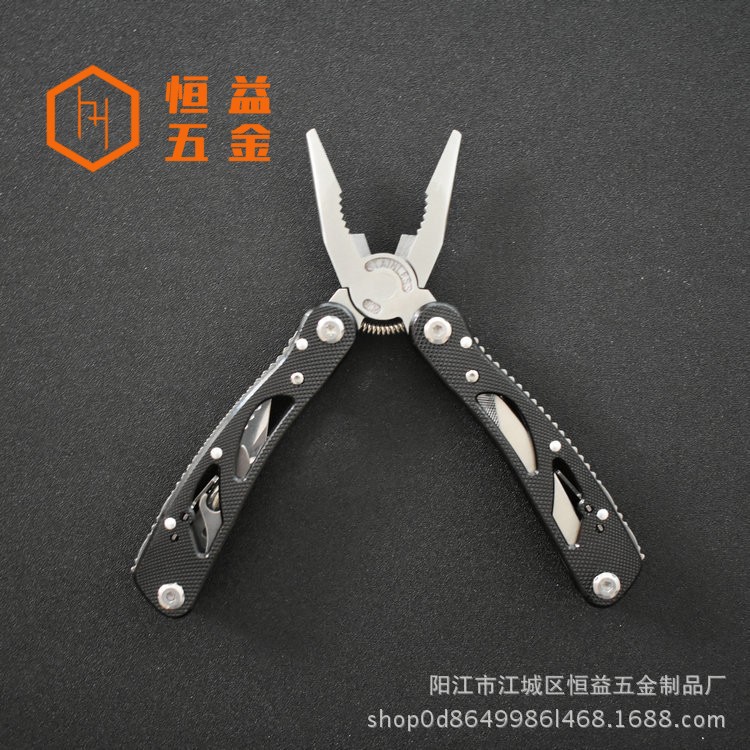 爆款多功能钳子 户外组合多用刀 工具钳 日用汽车应急折叠钳套装