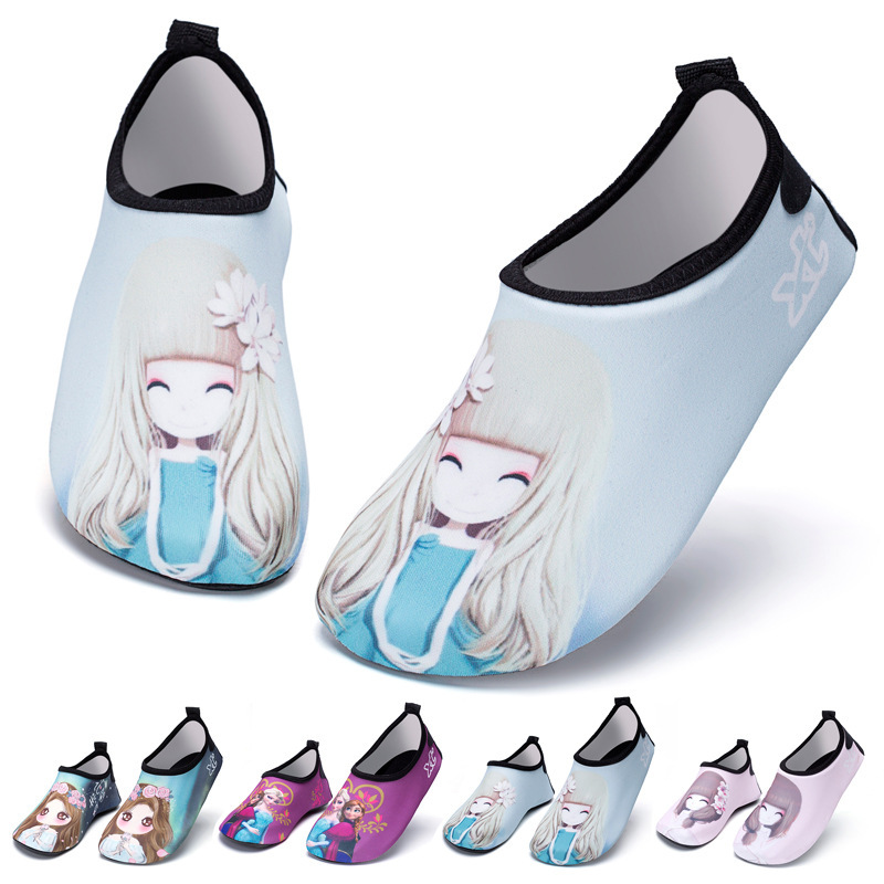 沙滩鞋潜水袜成人跑步机专用游泳海边防滑软底男女宝宝儿童浮潜鞋|ms