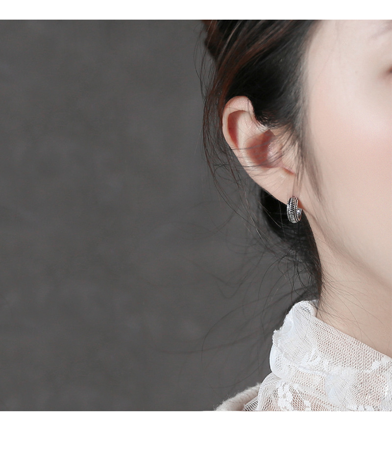 Korean Version Of S925 Sterling Silver Earring display picture 4