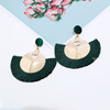 Capacious earrings with tassels, factory direct supply, European style