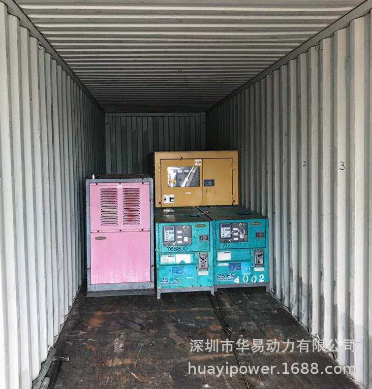 现货供应二手静音电友日本小松静音发电机200KW