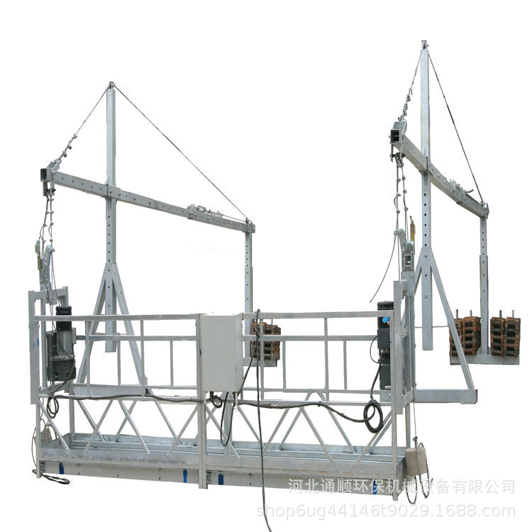 建筑吊篮厂家直供高空作业吊篮电动吊篮外墙施工装修吊篮喷漆镀锌-阿里巴巴