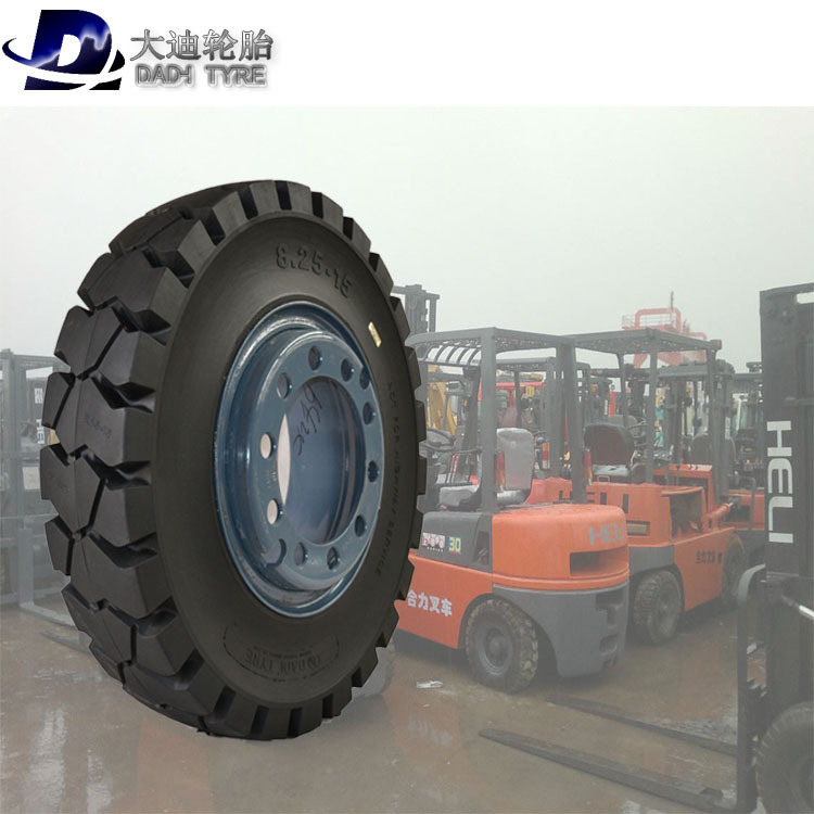 叉车轮胎厂实心轮胎8.25-15轮胎正品三包品质低价销售