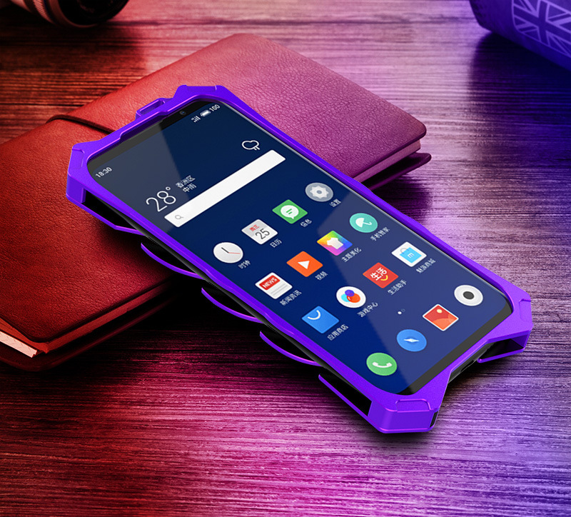 SIMON New THOR II Aviation Aluminum Alloy Shockproof Armor Metal Case Cover for Meizu 16th Plus & Meizu 16th