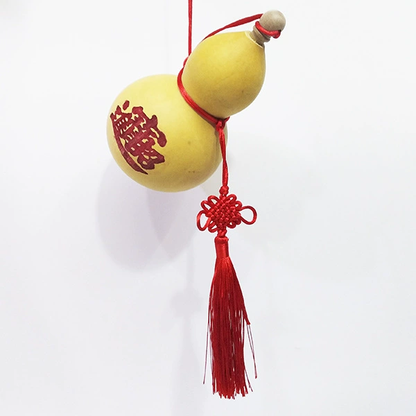 Baoyuan open-mouthed gourds car pendant Chinese knot small gourd home craft decoration ornament