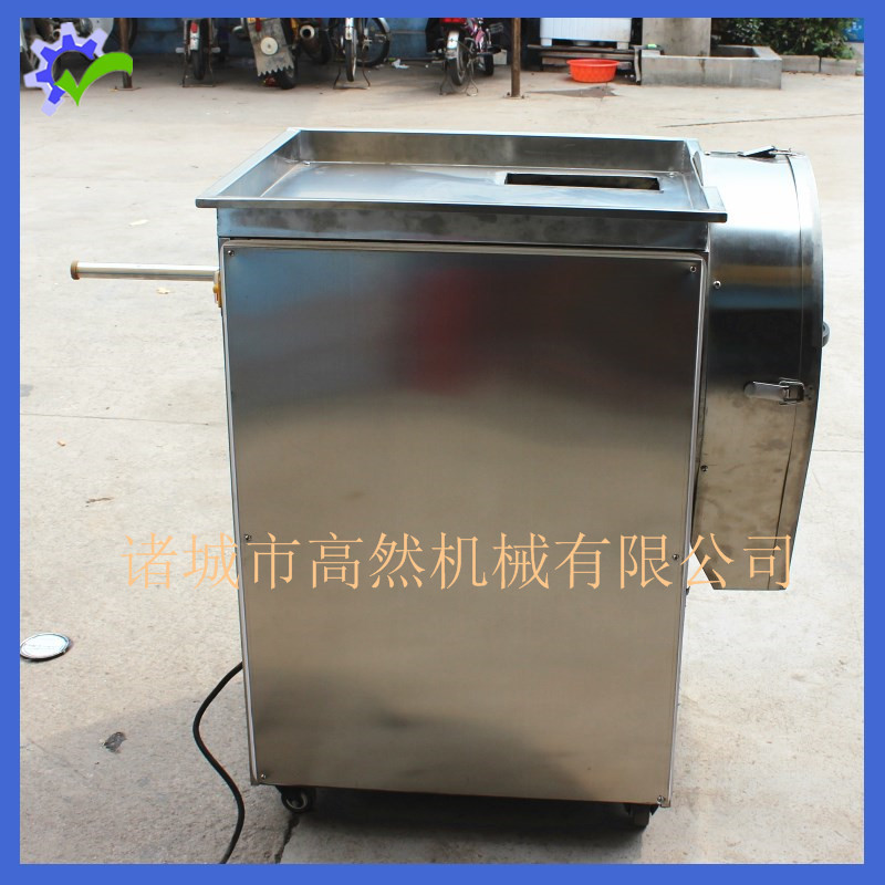 厂家批发洋葱切片机GR-300推杆切片机 不锈钢切莲藕片机器