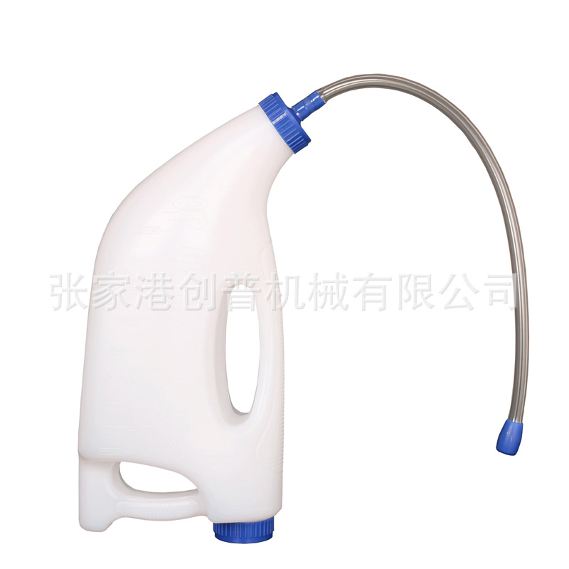 HL-MP54小牛灌服器4L塑料软管款犊牛喂药瓶牛喂奶瓶厂家创普