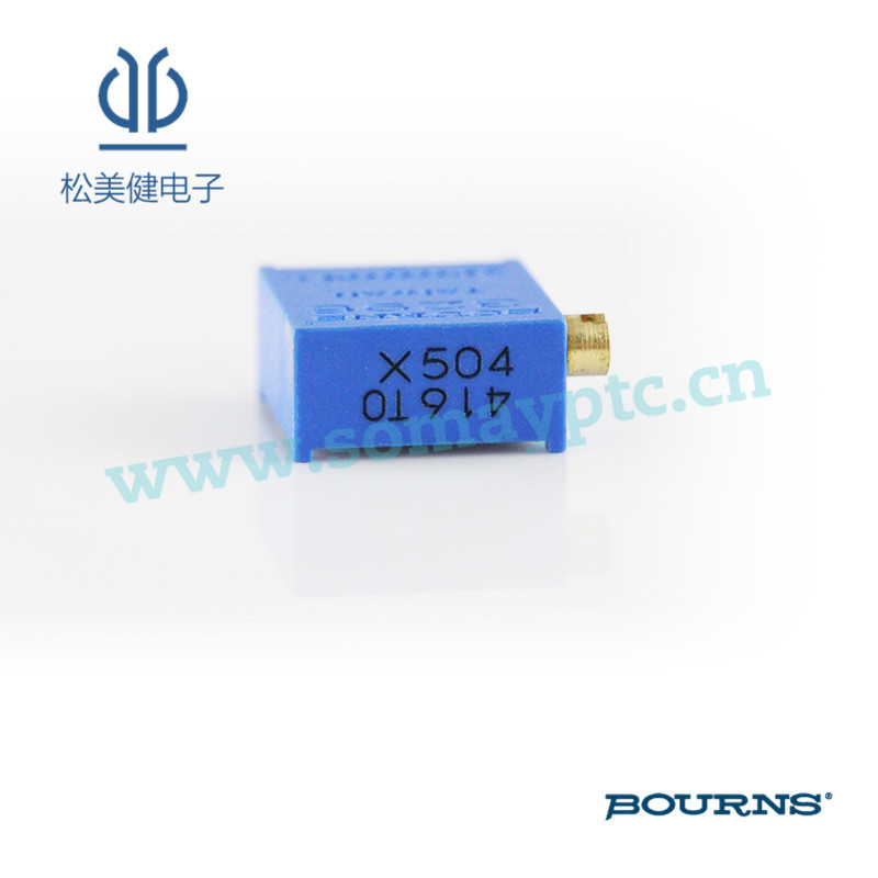 批发BOURNS(伯恩斯直插密封型原装正品)微调电位器3296X-1-504LF
