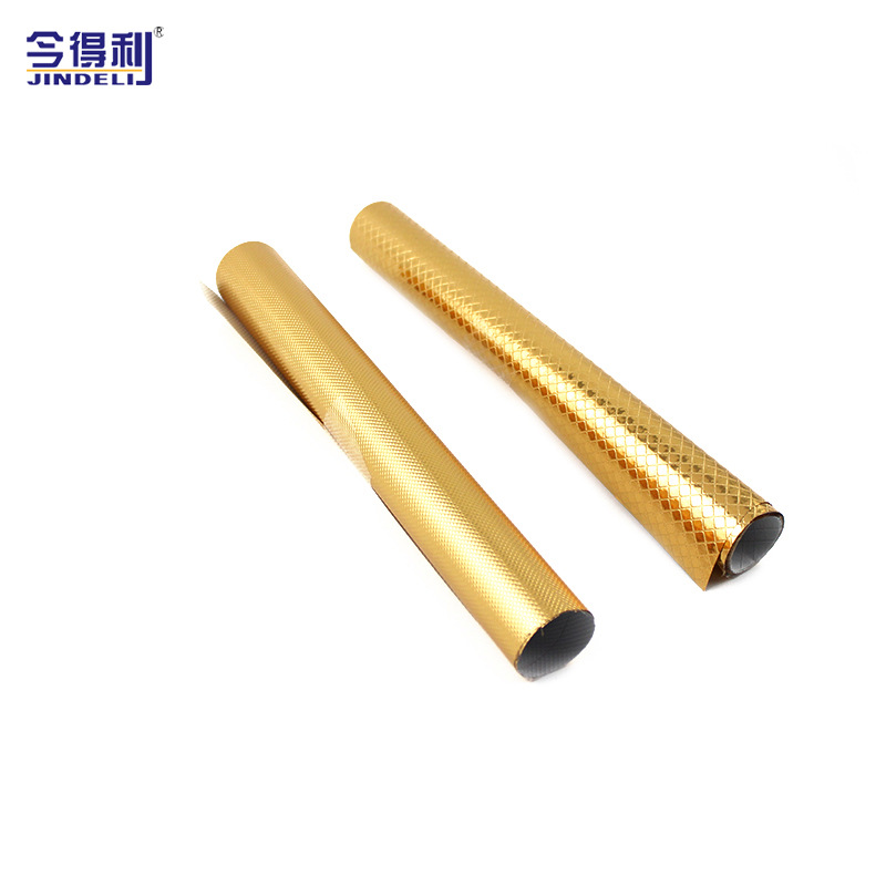 金色/银色加厚铝箔纸橱柜防水防霉铝膜 撕开即粘型家具铝箔纸