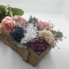 Qiancang Girl Flower Core Flower DIY handmade material Weaving accessories color 3mm hair accessories