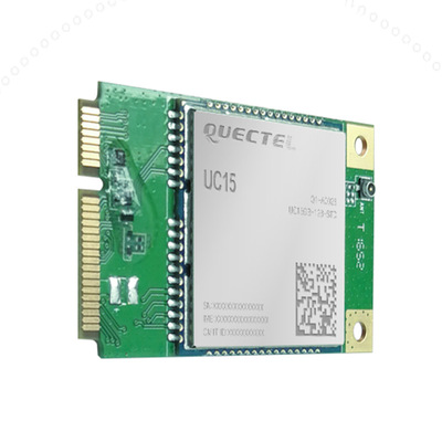 原装正品UC15Mini PCIe 3G UMTS HSDPA模块最大数据速率为3.6Mbps|ms