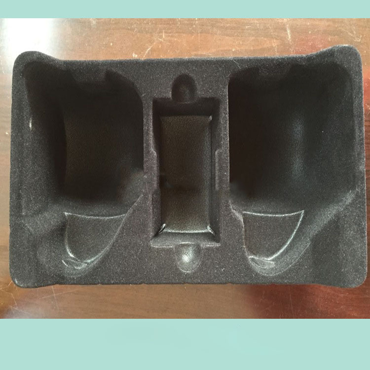 供应PS植绒吸塑 吸塑包装 酒具包装托盘 厚片吸塑