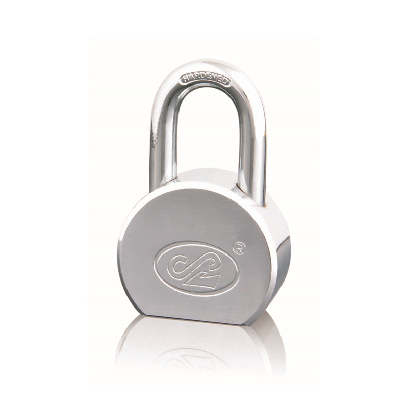 Factory direct supply of padlocks, door locks, lock sets, round steel locks, copper lock cores, high safety, anti-violence, chrome-plated, gold-plated and nickel-plated, safety and anti-picking, 55-65mm pic 4