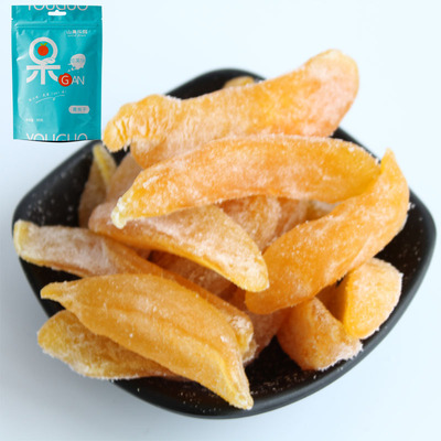 椰味黄桃干 袋装 办公室休闲零食 果脯蜜饯 oem代工批发一件代发|ru