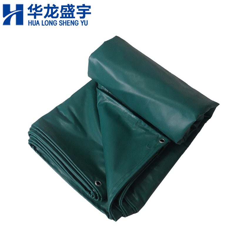 华龙盛宇批发加厚高强丝防雨篷布 防水防晒耐高温pvc涂层布