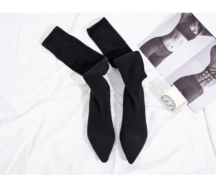 Bottes femme BU SHIQI en Tricot - Ref 3354973 Image 31