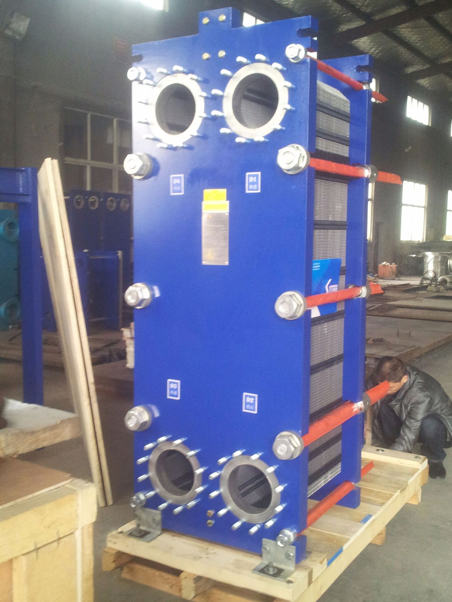 厂家供应不锈钢可拆板式换热器  石油化工医药行业用换热器