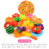 Fruit children's kitchen for cutting, toy, family set, early education, wholesale