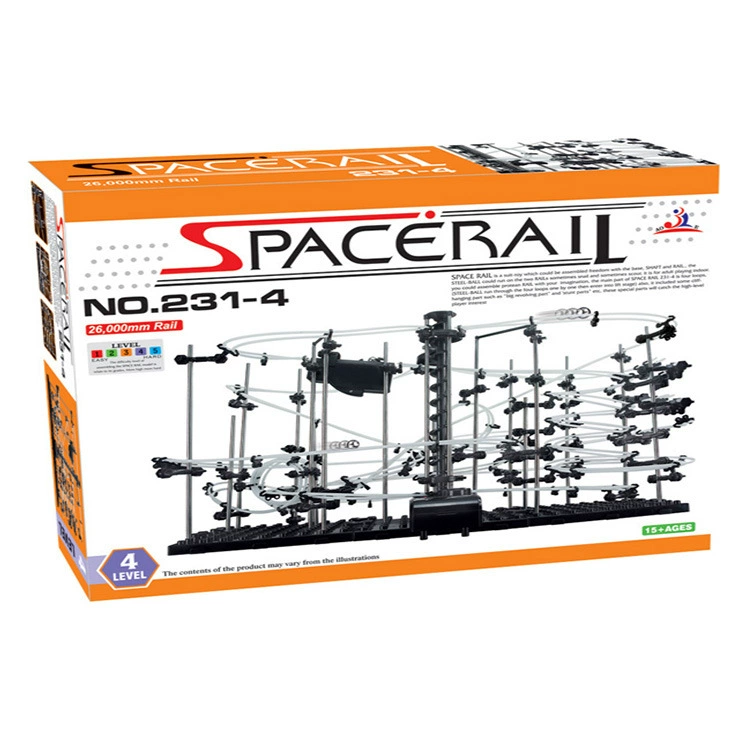 Spacerail, конструктор космоса с рельсами, игрушка, американские горки, DIY, наука и техника