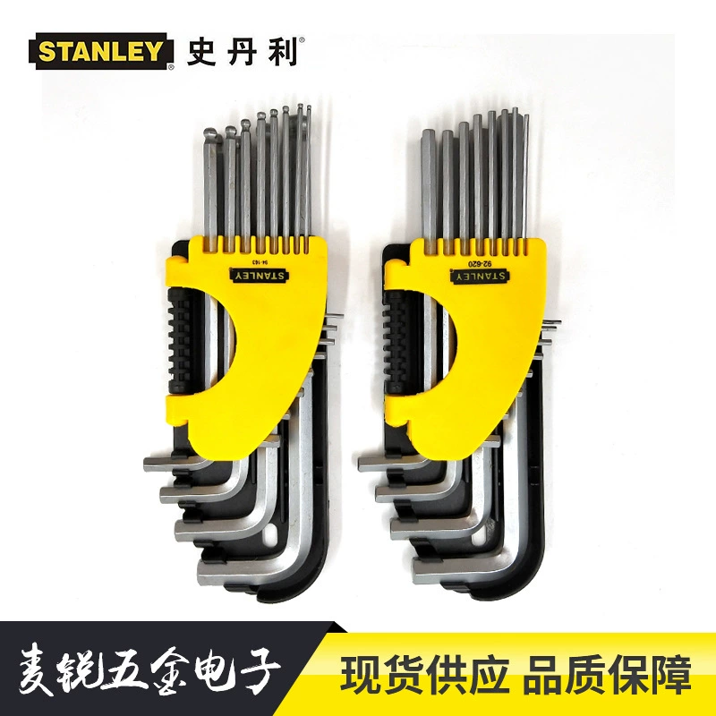 Набор из 12 частичных головок шестигранника от Stanley, набор ключей с шаровой головкой, 92-620 94-163