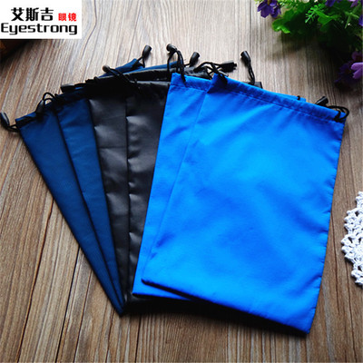 批发20*13cm抽拉绳布袋子 滑雪镜防护眼镜跳绳收纳袋 定制订做|ms