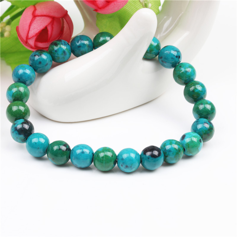 Natural Phoenix Stone 8mm Beaded Bracelet Natural Stone Menu0027s Bracelet