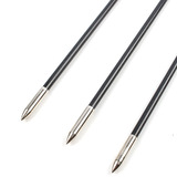 Производитель БЕСПЛАТНАЯ ДОСТАВКА SPONIC SPOT ARCHERY BUSIGNS Упражнения стеклянные волокно стрелки за пределами трещин, прочные 6 -мм капель стеклянных стрел.