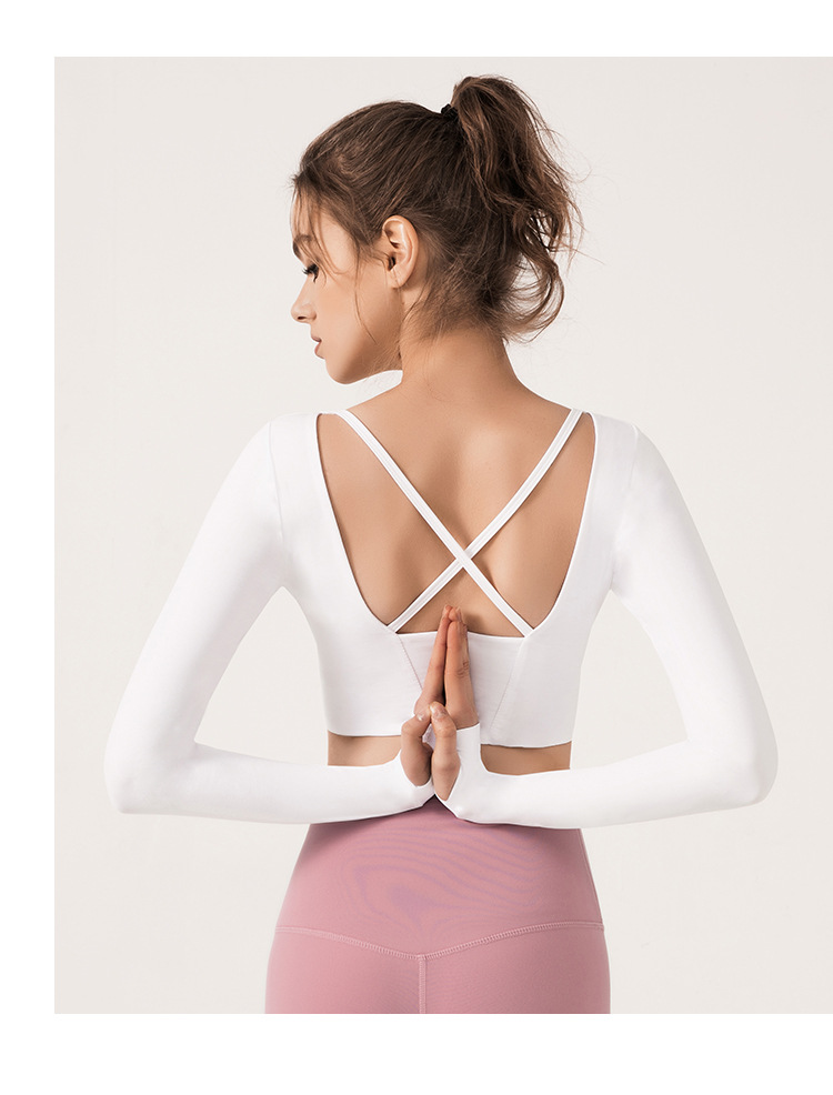 New autumn and winter yoga long-sleeved T-shirt  NSDS13463