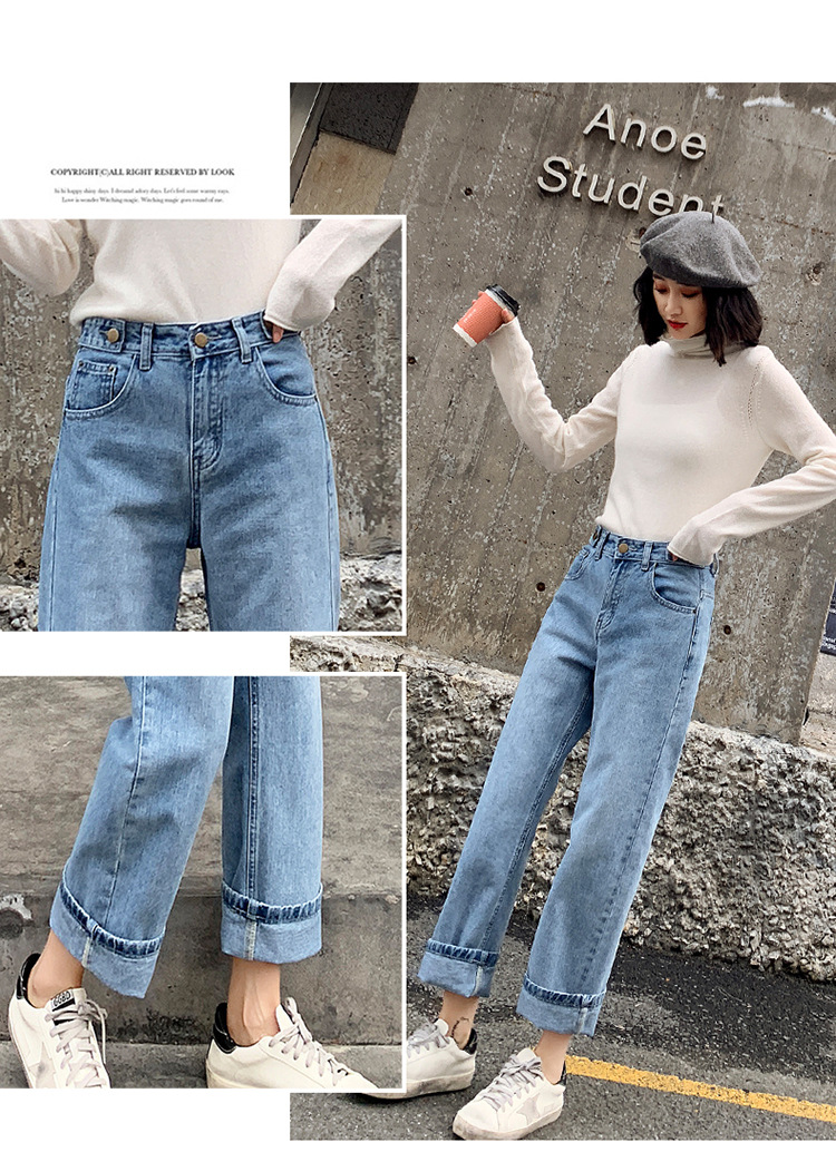 Pantalon léger femme en coton - Ref 3430259 Image 25