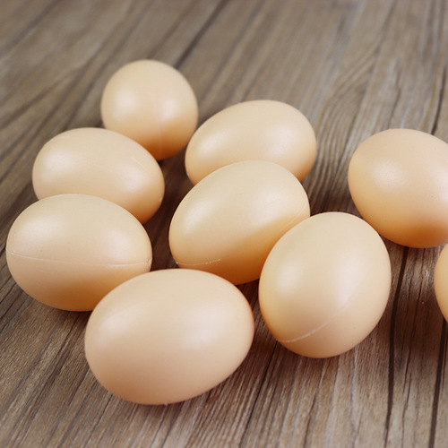 Simulation Egg DIY Hand-painted Teaching Aid Toy Kindergarten Painting Color Drawing Fake Egg Early Education Toy Manufacturer