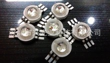 超亮大功率发光二极管LED 3W 全彩灯珠 RGB 红绿蓝 PM6B-3LFx